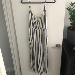 Xhilaration striped romper